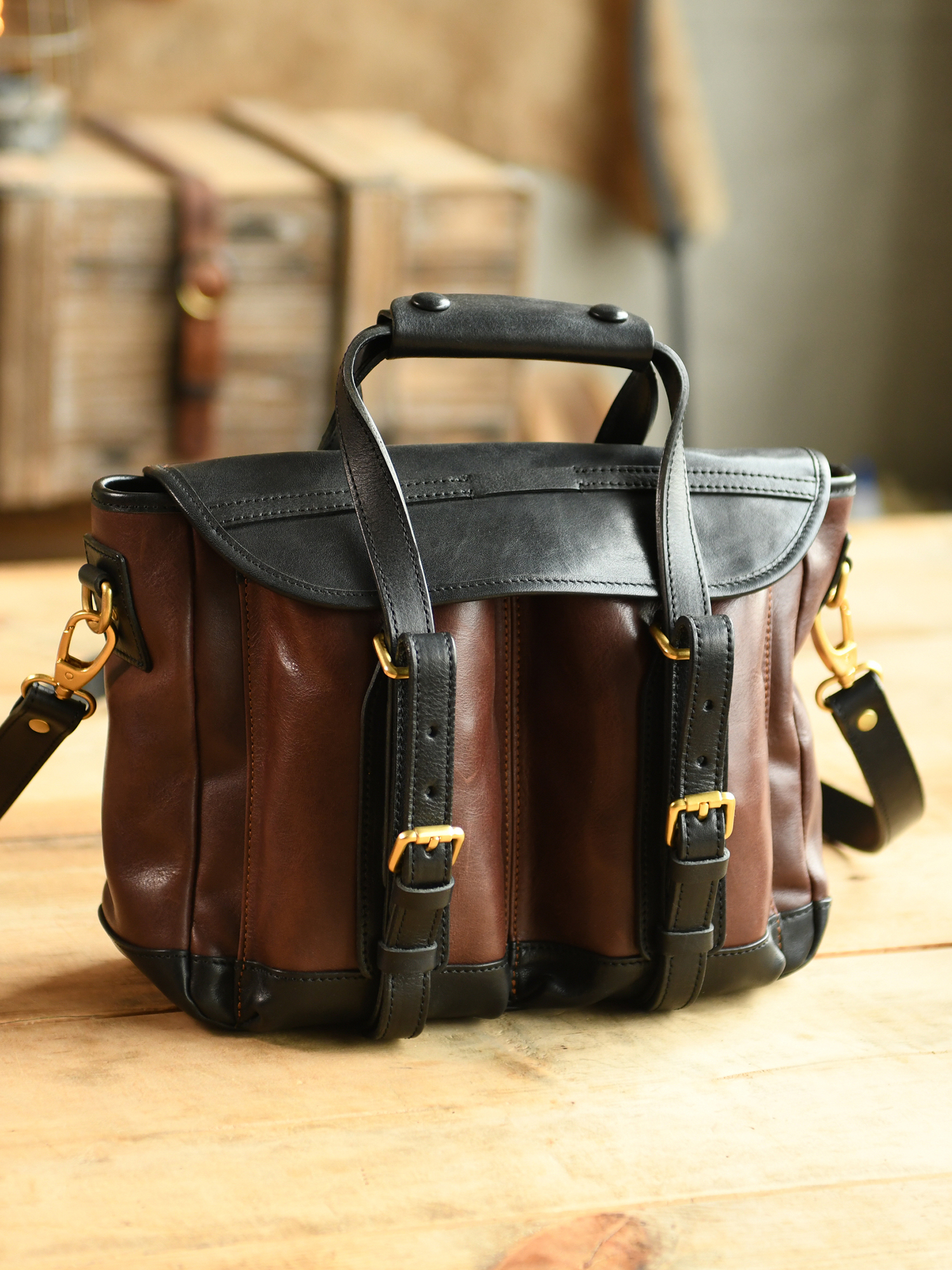 Vintage yüksek kaliteli ilk ka - Leather Work Handbag incelemesi ve fiyatı