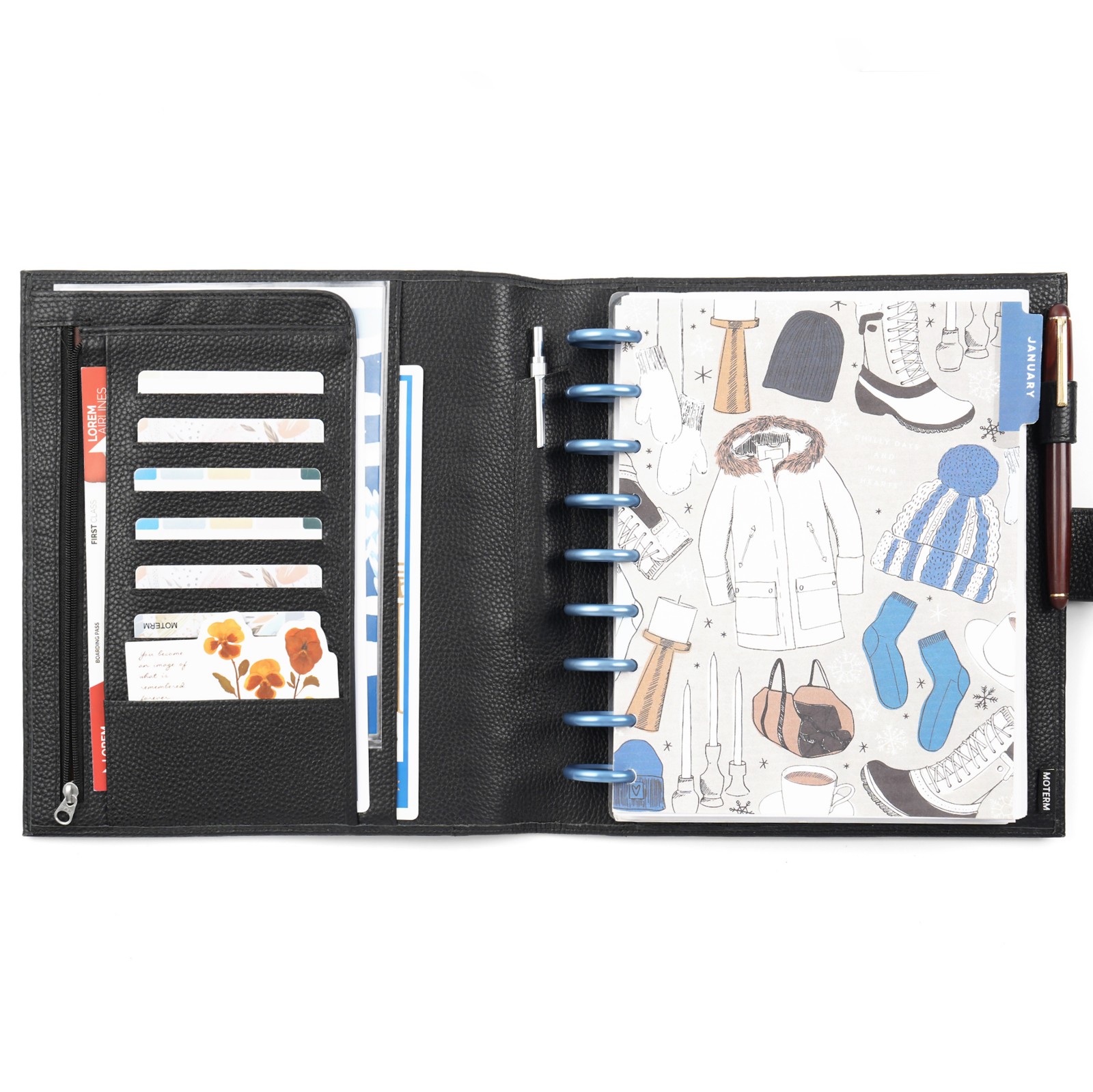 Moterm Hakiki Deri Diskli Plan - Leather Work Notepad incelemesi ve fiyatı