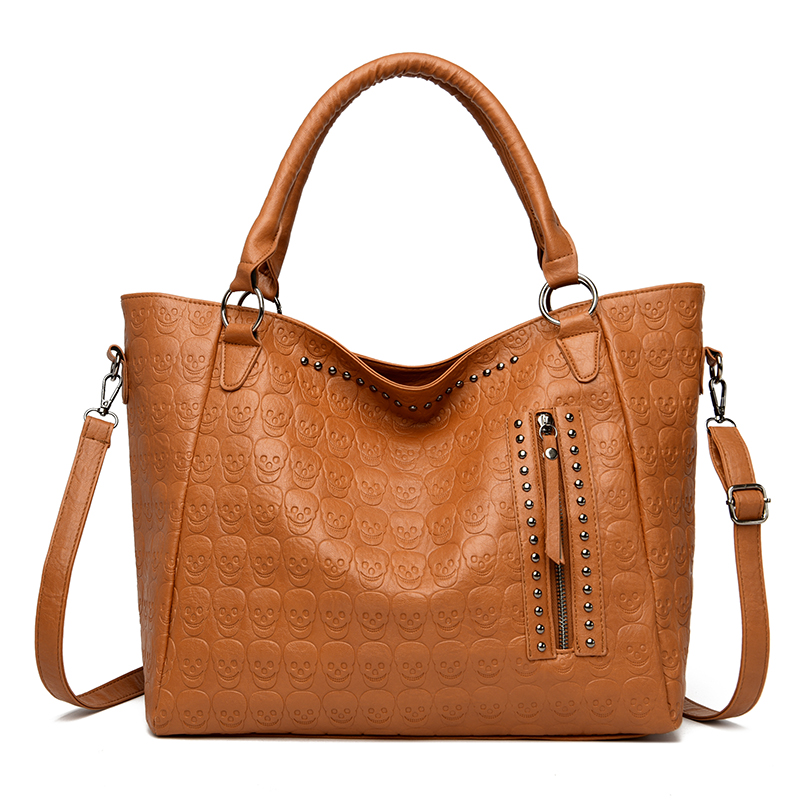 Punk Kafatası Crossbody Çanta  - Leather Work Handbag incelemesi ve fiyatı
