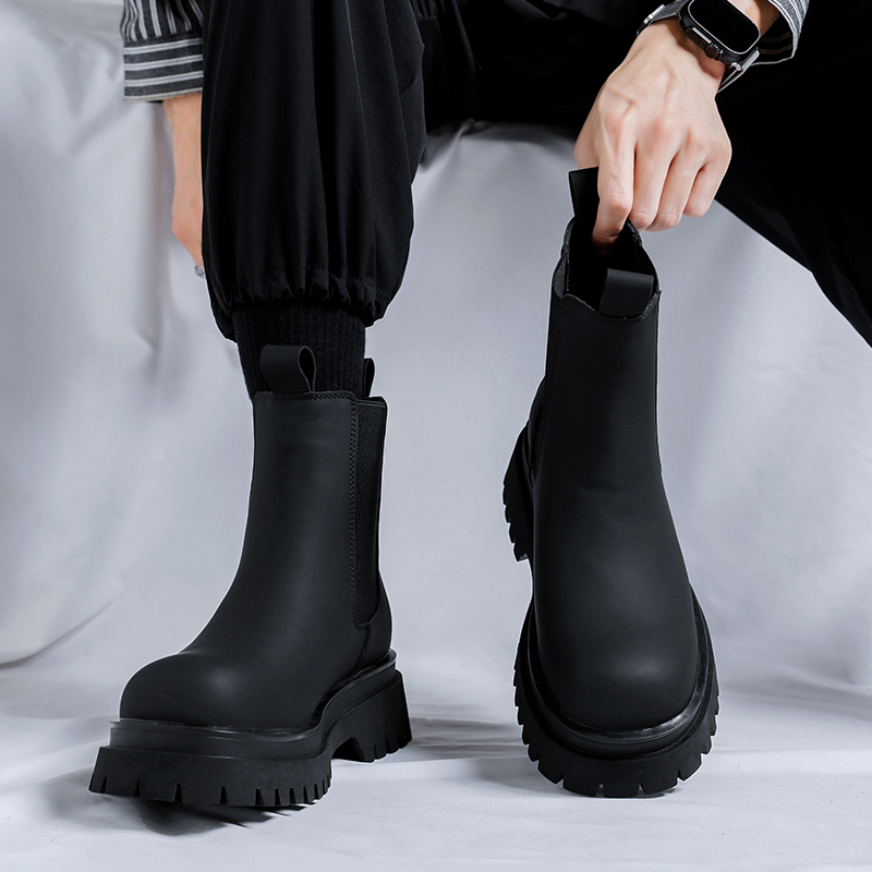 2026 Platform Siyah Yüksek Bil - Leather Work Flats incelemesi ve fiyatı