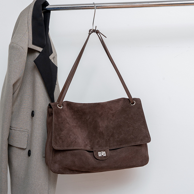 Hakiki Süet Deri Koltukaltı Om - Leather Work Handbag incelemesi ve fiyatı