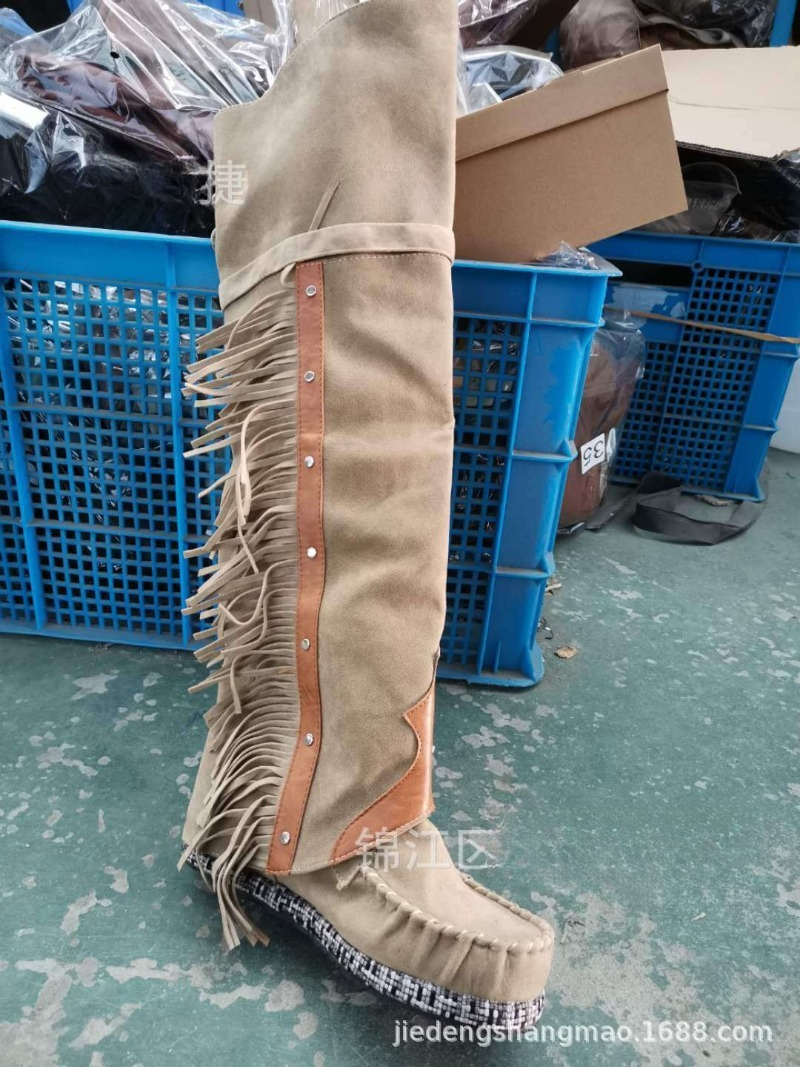 2026 Yeni Kadınlar İçin Diz Üs - Leather Work Flats incelemesi ve fiyatı