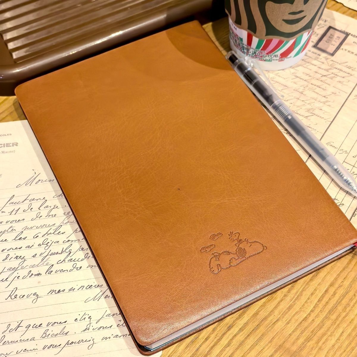 Vintage Snoopy A5 Deri Defter  - Leather Work Notepad incelemesi ve fiyatı
