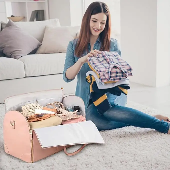 2025 Yeni Kadın Su Geçirmez Ha - Leather Work Duffle incelemesi ve fiyatı
